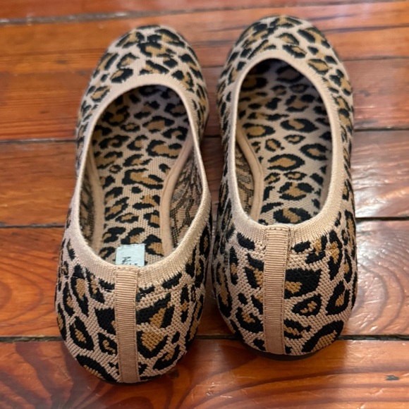 Steven New York by Steve Madden Leopard Print Bandour Ballet Flats Size 10 - Picture 4 of 7